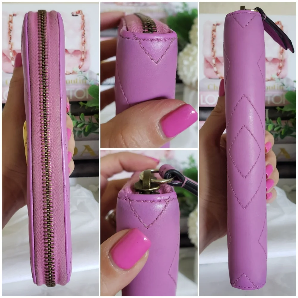 **SOLD** Authentic Pre-owned Gucci Marmont Zip Around Continental Wallet - Picture 6 of 14